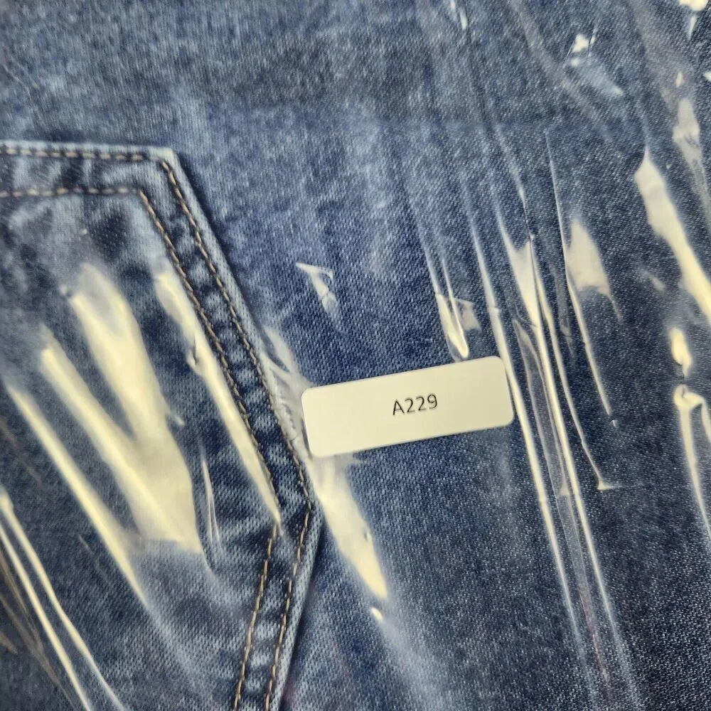 Carhartt FR Relaxed Fit Jeans Mens 42x32 Blue Fire Resistant Denim Straight A229